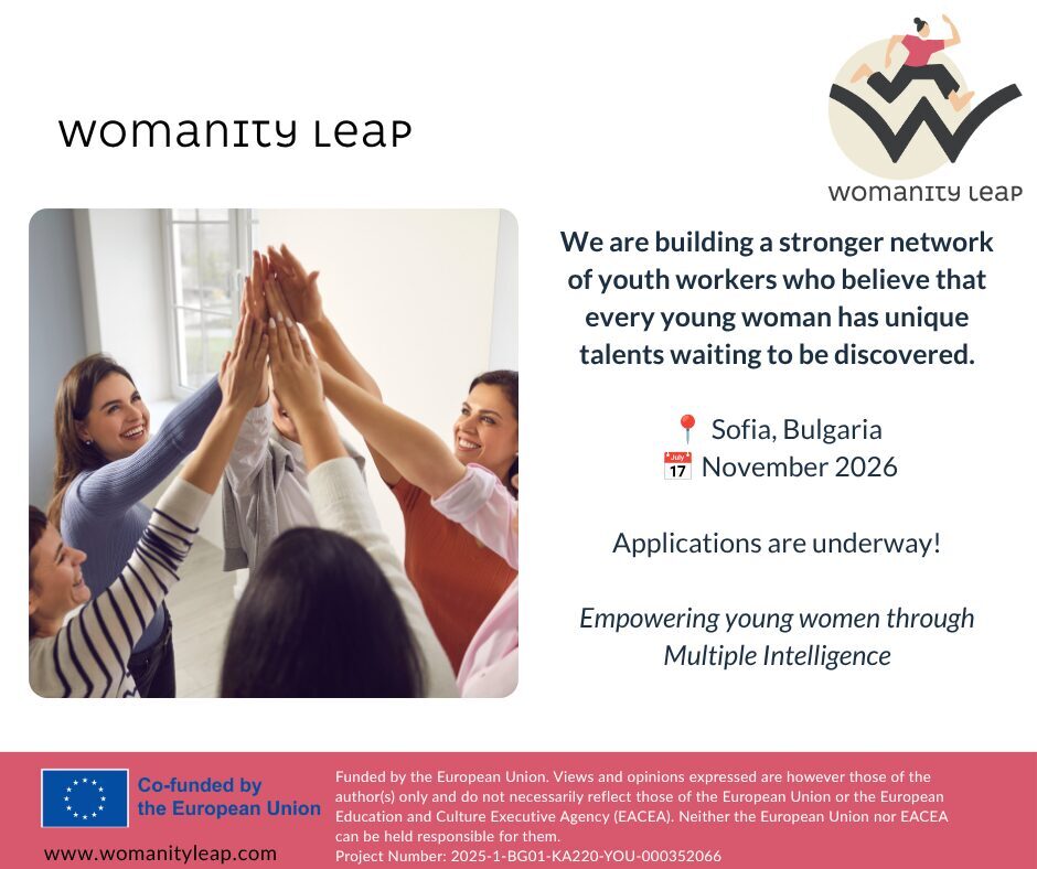 Youth Workers Preparing for the WomanityLeap Training in Bulgaria